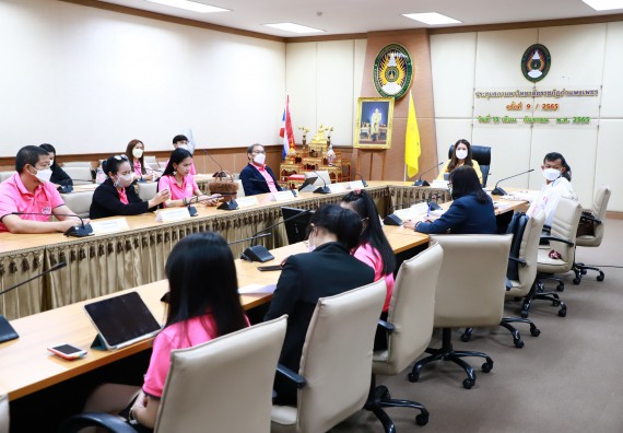 ภาพกิจกรรม  คณะวิทยาศาสตร์และเทคโนโลยี เข้าร่วมนำเสนอผลสัมฤทธิ์และพิธีปิดโครงการออมสินยุวพัฒน์รักษ์ถิ่น มหาวิทยาลัยราชภัฏกำแพงเพชร ประจำปี พ.ศ. 2565