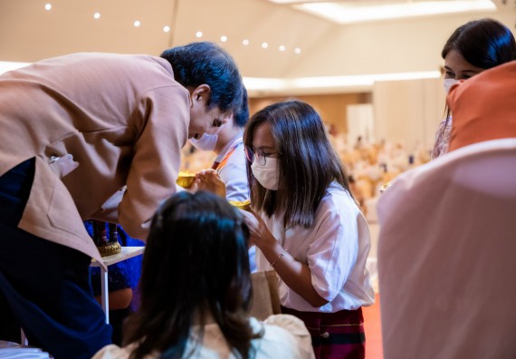 ภาพกิจกรรม  ผู้บริหาร คณาจารย์ บุคลากร คณะวิทยาศาสตร์และเทคโนโลยี เข้าร่วมงานแสดงมุทิตาจิต แด่ผู้เกษียณอายุราชการ มหาวิทยาลัยราชภัฏกำแพงเพชร ประจำปี ๒๕๖๕ เกษียณสวัสดิ์ ศรีสักทอง