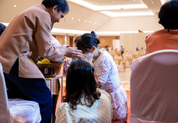 ภาพกิจกรรม  ผู้บริหาร คณาจารย์ บุคลากร คณะวิทยาศาสตร์และเทคโนโลยี เข้าร่วมงานแสดงมุทิตาจิต แด่ผู้เกษียณอายุราชการ มหาวิทยาลัยราชภัฏกำแพงเพชร ประจำปี ๒๕๖๕ เกษียณสวัสดิ์ ศรีสักทอง