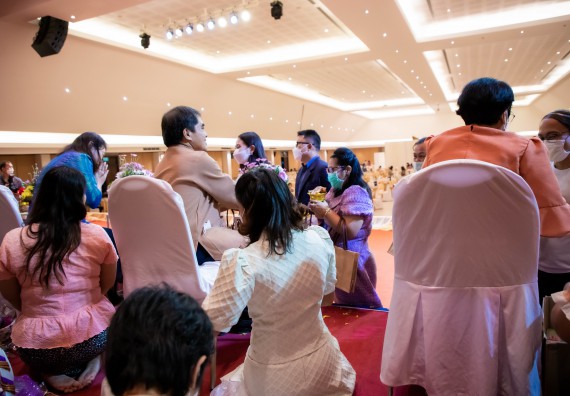 ภาพกิจกรรม  ผู้บริหาร คณาจารย์ บุคลากร คณะวิทยาศาสตร์และเทคโนโลยี เข้าร่วมงานแสดงมุทิตาจิต แด่ผู้เกษียณอายุราชการ มหาวิทยาลัยราชภัฏกำแพงเพชร ประจำปี ๒๕๖๕ เกษียณสวัสดิ์ ศรีสักทอง