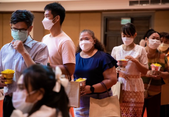 ภาพกิจกรรม  ผู้บริหาร คณาจารย์ บุคลากร คณะวิทยาศาสตร์และเทคโนโลยี เข้าร่วมงานแสดงมุทิตาจิต แด่ผู้เกษียณอายุราชการ มหาวิทยาลัยราชภัฏกำแพงเพชร ประจำปี ๒๕๖๕ เกษียณสวัสดิ์ ศรีสักทอง