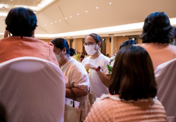 ภาพกิจกรรม  ผู้บริหาร คณาจารย์ บุคลากร คณะวิทยาศาสตร์และเทคโนโลยี เข้าร่วมงานแสดงมุทิตาจิต แด่ผู้เกษียณอายุราชการ มหาวิทยาลัยราชภัฏกำแพงเพชร ประจำปี ๒๕๖๕ เกษียณสวัสดิ์ ศรีสักทอง