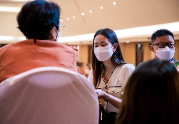 ภาพกิจกรรม  ผู้บริหาร คณาจารย์ บุคลากร คณะวิทยาศาสตร์และเทคโนโลยี เข้าร่วมงานแสดงมุทิตาจิต แด่ผู้เกษียณอายุราชการ มหาวิทยาลัยราชภัฏกำแพงเพชร ประจำปี ๒๕๖๕ เกษียณสวัสดิ์ ศรีสักทอง