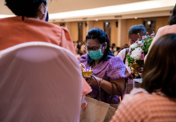 ภาพกิจกรรม  ผู้บริหาร คณาจารย์ บุคลากร คณะวิทยาศาสตร์และเทคโนโลยี เข้าร่วมงานแสดงมุทิตาจิต แด่ผู้เกษียณอายุราชการ มหาวิทยาลัยราชภัฏกำแพงเพชร ประจำปี ๒๕๖๕ เกษียณสวัสดิ์ ศรีสักทอง