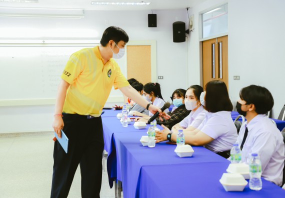 คณะวิทยาศาสตร์และเทคโนโลยี จัดกิจกรรมสนทนากลุ่ม (Focus Group Discussion) นักศึกษาคณะวิทยาศาสตร์และเทคโนโลยี ชั้นปีที่ 1
