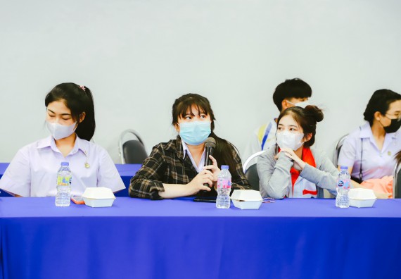 คณะวิทยาศาสตร์และเทคโนโลยี จัดกิจกรรมสนทนากลุ่ม (Focus Group Discussion) นักศึกษาคณะวิทยาศาสตร์และเทคโนโลยี ชั้นปีที่ 1