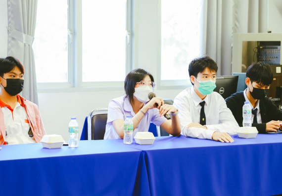 คณะวิทยาศาสตร์และเทคโนโลยี จัดกิจกรรมสนทนากลุ่ม (Focus Group Discussion) นักศึกษาคณะวิทยาศาสตร์และเทคโนโลยี ชั้นปีที่ 1