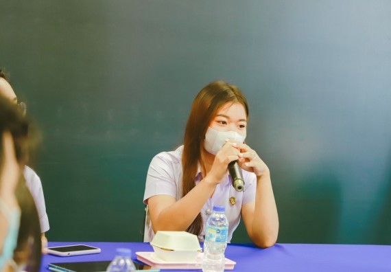 คณะวิทยาศาสตร์และเทคโนโลยี จัดกิจกรรมสนทนากลุ่ม (Focus Group Discussion) นักศึกษาคณะวิทยาศาสตร์และเทคโนโลยี ชั้นปีที่ 1