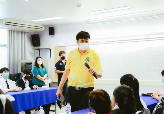 คณะวิทยาศาสตร์และเทคโนโลยี จัดกิจกรรมสนทนากลุ่ม (Focus Group Discussion) นักศึกษาคณะวิทยาศาสตร์และเทคโนโลยี ชั้นปีที่ 1