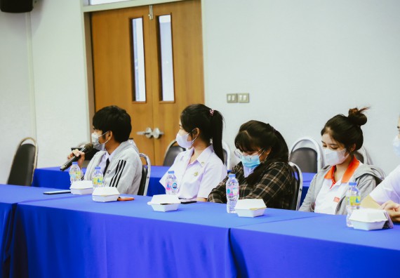 คณะวิทยาศาสตร์และเทคโนโลยี จัดกิจกรรมสนทนากลุ่ม (Focus Group Discussion) นักศึกษาคณะวิทยาศาสตร์และเทคโนโลยี ชั้นปีที่ 1