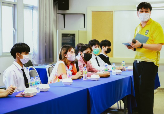 คณะวิทยาศาสตร์และเทคโนโลยี จัดกิจกรรมสนทนากลุ่ม (Focus Group Discussion) นักศึกษาคณะวิทยาศาสตร์และเทคโนโลยี ชั้นปีที่ 1