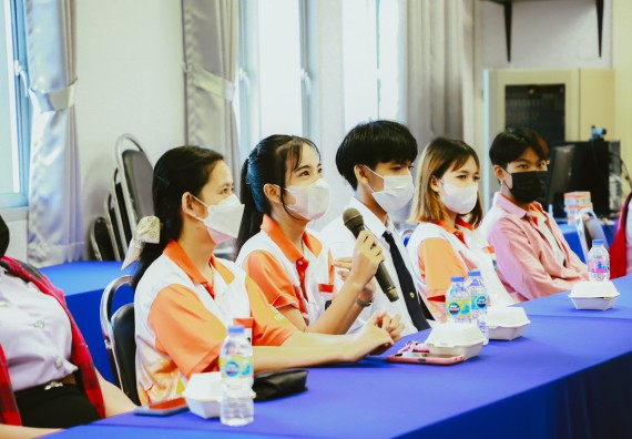 คณะวิทยาศาสตร์และเทคโนโลยี จัดกิจกรรมสนทนากลุ่ม (Focus Group Discussion) นักศึกษาคณะวิทยาศาสตร์และเทคโนโลยี ชั้นปีที่ 1