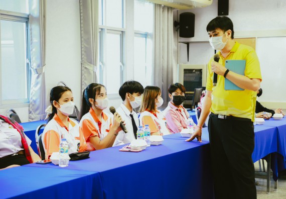 คณะวิทยาศาสตร์และเทคโนโลยี จัดกิจกรรมสนทนากลุ่ม (Focus Group Discussion) นักศึกษาคณะวิทยาศาสตร์และเทคโนโลยี ชั้นปีที่ 1