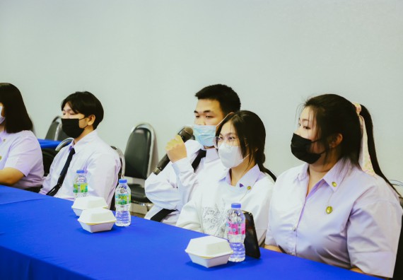 คณะวิทยาศาสตร์และเทคโนโลยี จัดกิจกรรมสนทนากลุ่ม (Focus Group Discussion) นักศึกษาคณะวิทยาศาสตร์และเทคโนโลยี ชั้นปีที่ 1