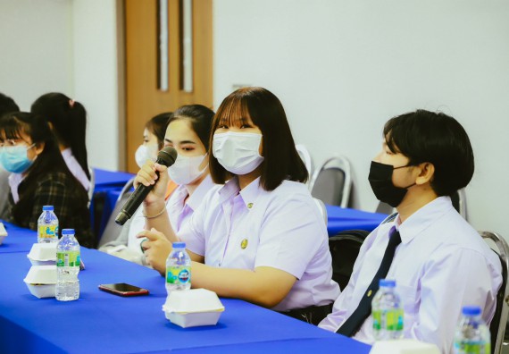 คณะวิทยาศาสตร์และเทคโนโลยี จัดกิจกรรมสนทนากลุ่ม (Focus Group Discussion) นักศึกษาคณะวิทยาศาสตร์และเทคโนโลยี ชั้นปีที่ 1