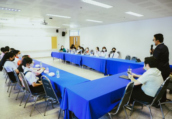 คณะวิทยาศาสตร์และเทคโนโลยี จัดกิจกรรมสนทนากลุ่ม (Focus Group Discussion) นักศึกษาคณะวิทยาศาสตร์และเทคโนโลยี ชั้นปีที่ 1
