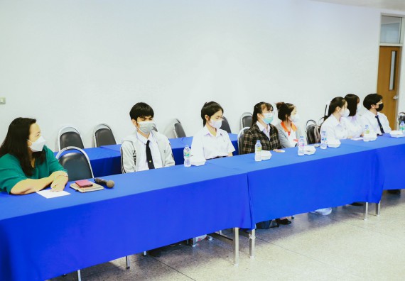 คณะวิทยาศาสตร์และเทคโนโลยี จัดกิจกรรมสนทนากลุ่ม (Focus Group Discussion) นักศึกษาคณะวิทยาศาสตร์และเทคโนโลยี ชั้นปีที่ 1