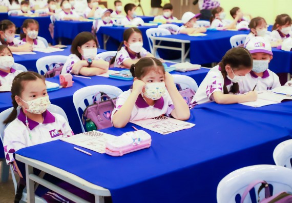 ภาพกิจกรรม  โรงเรียนอนุบาลกำแพงเพชร ร่วมกับคณะวิทยาศาสตร์และเทคโนโลยี จัดโครงการ Science Camp สำหรับนักเรียนห้องเรียนพิเศษ (MEP) ระดับชั้นประถมศึกษาปีที่ 1-6