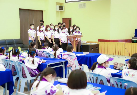 ภาพกิจกรรม  โรงเรียนอนุบาลกำแพงเพชร ร่วมกับคณะวิทยาศาสตร์และเทคโนโลยี จัดโครงการ Science Camp สำหรับนักเรียนห้องเรียนพิเศษ (MEP) ระดับชั้นประถมศึกษาปีที่ 1-6