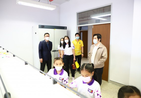 ภาพกิจกรรม  โรงเรียนอนุบาลกำแพงเพชร ร่วมกับคณะวิทยาศาสตร์และเทคโนโลยี จัดโครงการ Science Camp สำหรับนักเรียนห้องเรียนพิเศษ (MEP) ระดับชั้นประถมศึกษาปีที่ 1-6