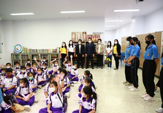 ภาพกิจกรรม  โรงเรียนอนุบาลกำแพงเพชร ร่วมกับคณะวิทยาศาสตร์และเทคโนโลยี จัดโครงการ Science Camp สำหรับนักเรียนห้องเรียนพิเศษ (MEP) ระดับชั้นประถมศึกษาปีที่ 1-6