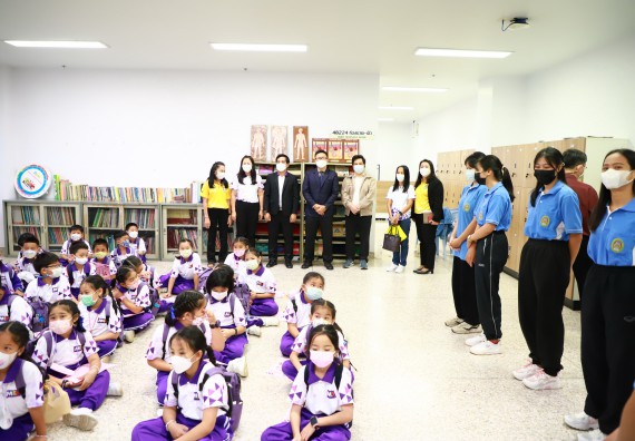 ภาพกิจกรรม  โรงเรียนอนุบาลกำแพงเพชร ร่วมกับคณะวิทยาศาสตร์และเทคโนโลยี จัดโครงการ Science Camp สำหรับนักเรียนห้องเรียนพิเศษ (MEP) ระดับชั้นประถมศึกษาปีที่ 1-6