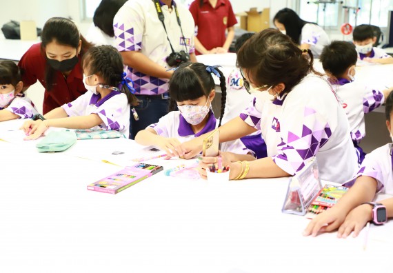 ภาพกิจกรรม  โรงเรียนอนุบาลกำแพงเพชร ร่วมกับคณะวิทยาศาสตร์และเทคโนโลยี จัดโครงการ Science Camp สำหรับนักเรียนห้องเรียนพิเศษ (MEP) ระดับชั้นประถมศึกษาปีที่ 1-6