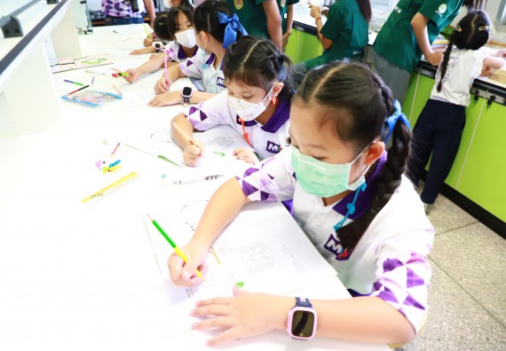 ภาพกิจกรรม  โรงเรียนอนุบาลกำแพงเพชร ร่วมกับคณะวิทยาศาสตร์และเทคโนโลยี จัดโครงการ Science Camp สำหรับนักเรียนห้องเรียนพิเศษ (MEP) ระดับชั้นประถมศึกษาปีที่ 1-6