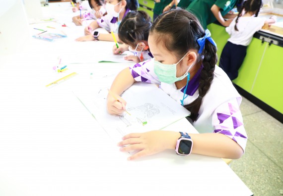 ภาพกิจกรรม  โรงเรียนอนุบาลกำแพงเพชร ร่วมกับคณะวิทยาศาสตร์และเทคโนโลยี จัดโครงการ Science Camp สำหรับนักเรียนห้องเรียนพิเศษ (MEP) ระดับชั้นประถมศึกษาปีที่ 1-6