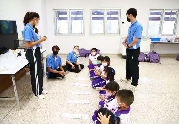 ภาพกิจกรรม  โรงเรียนอนุบาลกำแพงเพชร ร่วมกับคณะวิทยาศาสตร์และเทคโนโลยี จัดโครงการ Science Camp สำหรับนักเรียนห้องเรียนพิเศษ (MEP) ระดับชั้นประถมศึกษาปีที่ 1-6