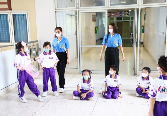 ภาพกิจกรรม  โรงเรียนอนุบาลกำแพงเพชร ร่วมกับคณะวิทยาศาสตร์และเทคโนโลยี จัดโครงการ Science Camp สำหรับนักเรียนห้องเรียนพิเศษ (MEP) ระดับชั้นประถมศึกษาปีที่ 1-6