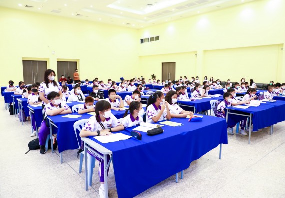 ภาพกิจกรรม  โรงเรียนอนุบาลกำแพงเพชร ร่วมกับคณะวิทยาศาสตร์และเทคโนโลยี จัดโครงการ Science Camp สำหรับนักเรียนห้องเรียนพิเศษ (MEP) ระดับชั้นประถมศึกษาปีที่ 1-6