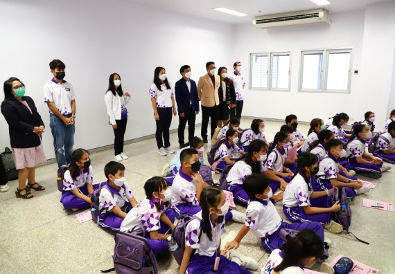 ภาพกิจกรรม  โรงเรียนอนุบาลกำแพงเพชร ร่วมกับคณะวิทยาศาสตร์และเทคโนโลยี จัดโครงการ Science Camp สำหรับนักเรียนห้องเรียนพิเศษ (MEP) ระดับชั้นประถมศึกษาปีที่ 1-6