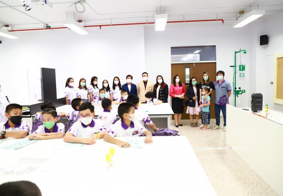 ภาพกิจกรรม  โรงเรียนอนุบาลกำแพงเพชร ร่วมกับคณะวิทยาศาสตร์และเทคโนโลยี จัดโครงการ Science Camp สำหรับนักเรียนห้องเรียนพิเศษ (MEP) ระดับชั้นประถมศึกษาปีที่ 1-6