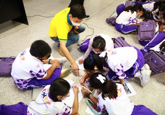 ภาพกิจกรรม  โรงเรียนอนุบาลกำแพงเพชร ร่วมกับคณะวิทยาศาสตร์และเทคโนโลยี จัดโครงการ Science Camp สำหรับนักเรียนห้องเรียนพิเศษ (MEP) ระดับชั้นประถมศึกษาปีที่ 1-6