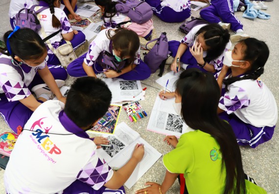 ภาพกิจกรรม  โรงเรียนอนุบาลกำแพงเพชร ร่วมกับคณะวิทยาศาสตร์และเทคโนโลยี จัดโครงการ Science Camp สำหรับนักเรียนห้องเรียนพิเศษ (MEP) ระดับชั้นประถมศึกษาปีที่ 1-6