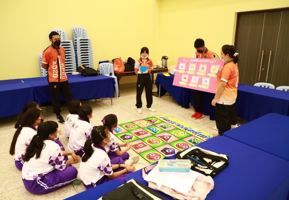 ภาพกิจกรรม  โรงเรียนอนุบาลกำแพงเพชร ร่วมกับคณะวิทยาศาสตร์และเทคโนโลยี จัดโครงการ Science Camp สำหรับนักเรียนห้องเรียนพิเศษ (MEP) ระดับชั้นประถมศึกษาปีที่ 1-6