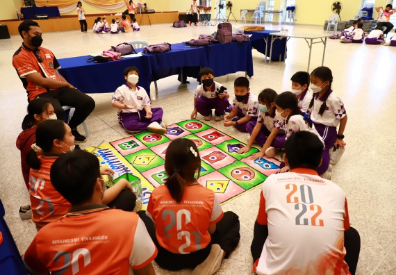 ภาพกิจกรรม  โรงเรียนอนุบาลกำแพงเพชร ร่วมกับคณะวิทยาศาสตร์และเทคโนโลยี จัดโครงการ Science Camp สำหรับนักเรียนห้องเรียนพิเศษ (MEP) ระดับชั้นประถมศึกษาปีที่ 1-6