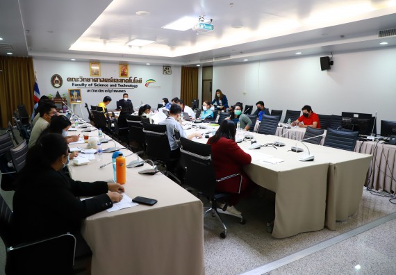 ภาพกิจกรรม  คณะวิทยาศาสตร์และเทคโนโลยี จัดประชุมประธานโปรแกรมวิชาและคณะกรรมการขับเคลื่อนการรับนักศึกษา ครั้งที่ 1 ปีการศึกษา 2566