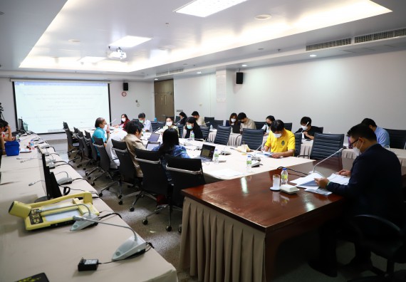 ภาพกิจกรรม  คณะวิทยาศาสตร์และเทคโนโลยี จัดประชุมประธานโปรแกรมวิชาและคณะกรรมการขับเคลื่อนการรับนักศึกษา ครั้งที่ 1 ปีการศึกษา 2566