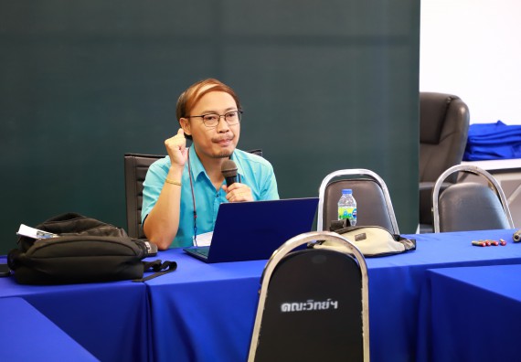 ภาพกิจกรรม  คณะวิทยาศาสตร์และเทคโนโลยี จัดประชุมเตรียมความพร้อมในการจัดอบรมและสอบ (The International Computer Driving Licence (ICDL) สำหรับนักศึกษา