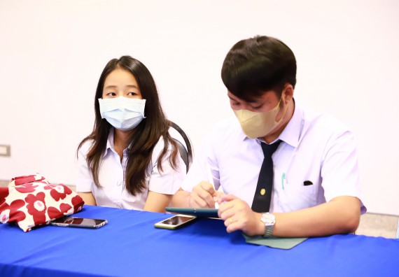 ภาพกิจกรรม  คณะวิทยาศาสตร์และเทคโนโลยี จัดประชุมเตรียมความพร้อมในการจัดอบรมและสอบ (The International Computer Driving Licence (ICDL) สำหรับนักศึกษา