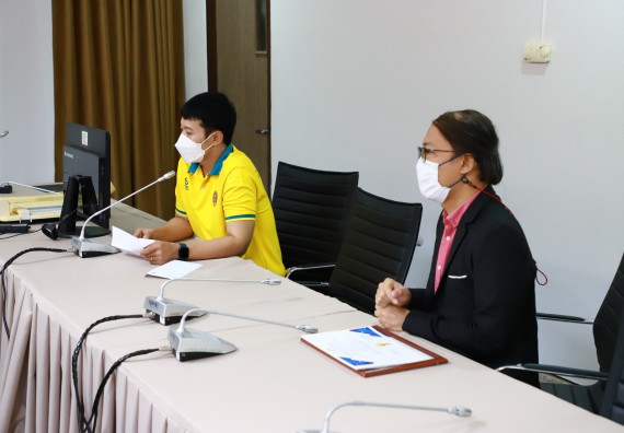 ภาพกิจกรรม  คณะวิทยาศาสตร์และเทคโนโลยีต้อนรับผู้แทนห้างหุ้นส่วนจำกัด โรจนกุลคอมพิวเตอร์และดำเนินการมอบทุนการศึกษา