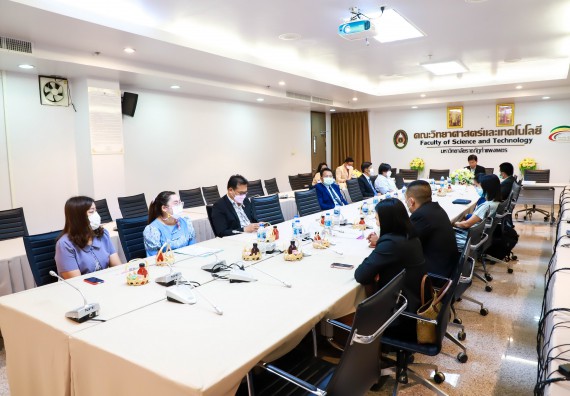ภาพกิจกรรม  คณะวิทยาศาสตร์และเทคโนโลยี จัดพิธีลงนามบันทึกข้อตกลงความร่วมมือทางวิชาการ (MOU) 