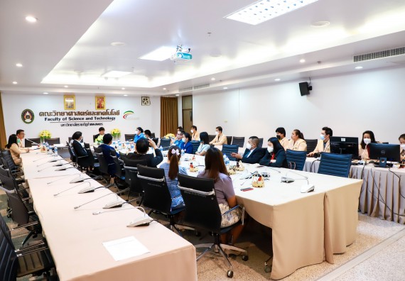 ภาพกิจกรรม  คณะวิทยาศาสตร์และเทคโนโลยี จัดพิธีลงนามบันทึกข้อตกลงความร่วมมือทางวิชาการ (MOU) 
