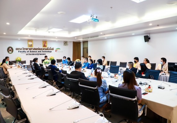 ภาพกิจกรรม  คณะวิทยาศาสตร์และเทคโนโลยี จัดพิธีลงนามบันทึกข้อตกลงความร่วมมือทางวิชาการ (MOU) 