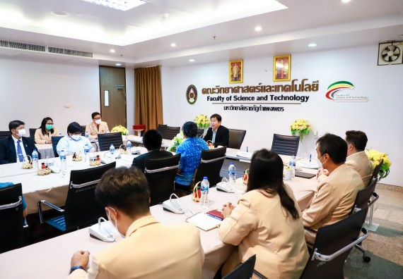 ภาพกิจกรรม  คณะวิทยาศาสตร์และเทคโนโลยี จัดพิธีลงนามบันทึกข้อตกลงความร่วมมือทางวิชาการ (MOU) 