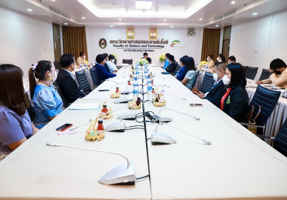 ภาพกิจกรรม  คณะวิทยาศาสตร์และเทคโนโลยี จัดพิธีลงนามบันทึกข้อตกลงความร่วมมือทางวิชาการ (MOU) 