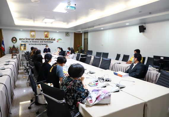 ภาพกิจกรรม คณะวิทยาศาสตร์และเทคโนโลยี มหาวิทยาลัยราชภัฏกำแพงเพชรรับการตรวจประเมินและรับรองห้องปฏิบัติการในรูปแบบ Peer evaluation