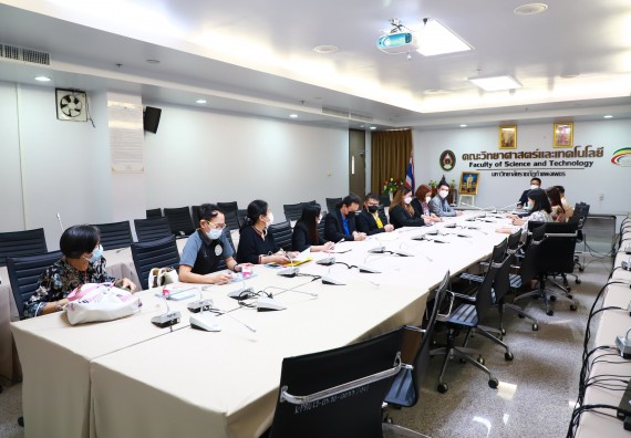 ภาพกิจกรรม คณะวิทยาศาสตร์และเทคโนโลยี มหาวิทยาลัยราชภัฏกำแพงเพชรรับการตรวจประเมินและรับรองห้องปฏิบัติการในรูปแบบ Peer evaluation